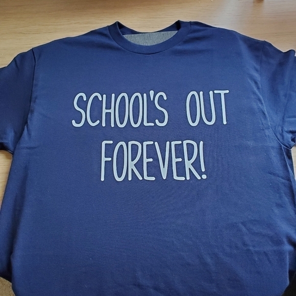 Teacher or School Staff Retirement Shirt - Picture 1 of 1